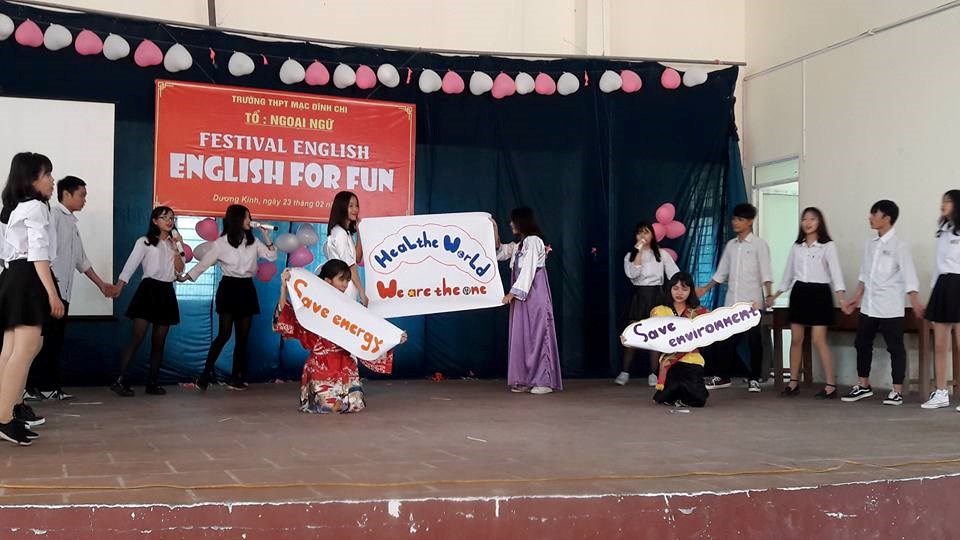 FESTIVAL TIẾNG ANH KHỐI THPT