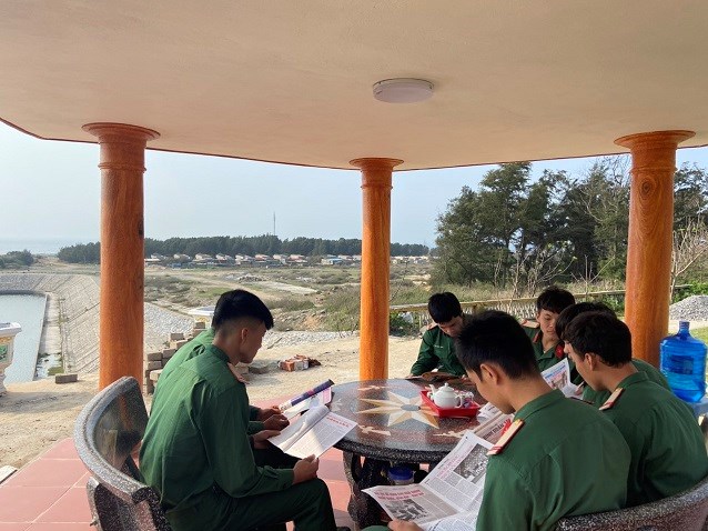 ĐOÀN CƠ SỞ TIỂU ĐOÀN PTĐ BẠCH LONG VĨ – BỘ CHQS TP HẢI PHÒNG SÔI NỔI CÁC HOẠT ĐỘNG ĐOÀN TRONG THÁNG THANH NIÊN