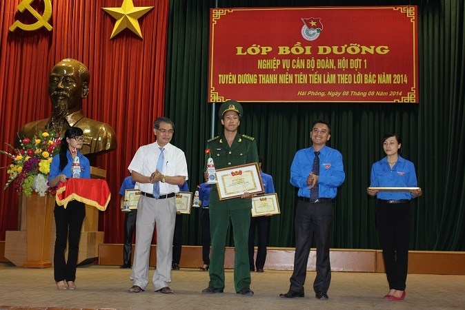 Hải Phòng: Tuyên dương 33 điển hình thanh niên làm theo lời Bác năm 2014