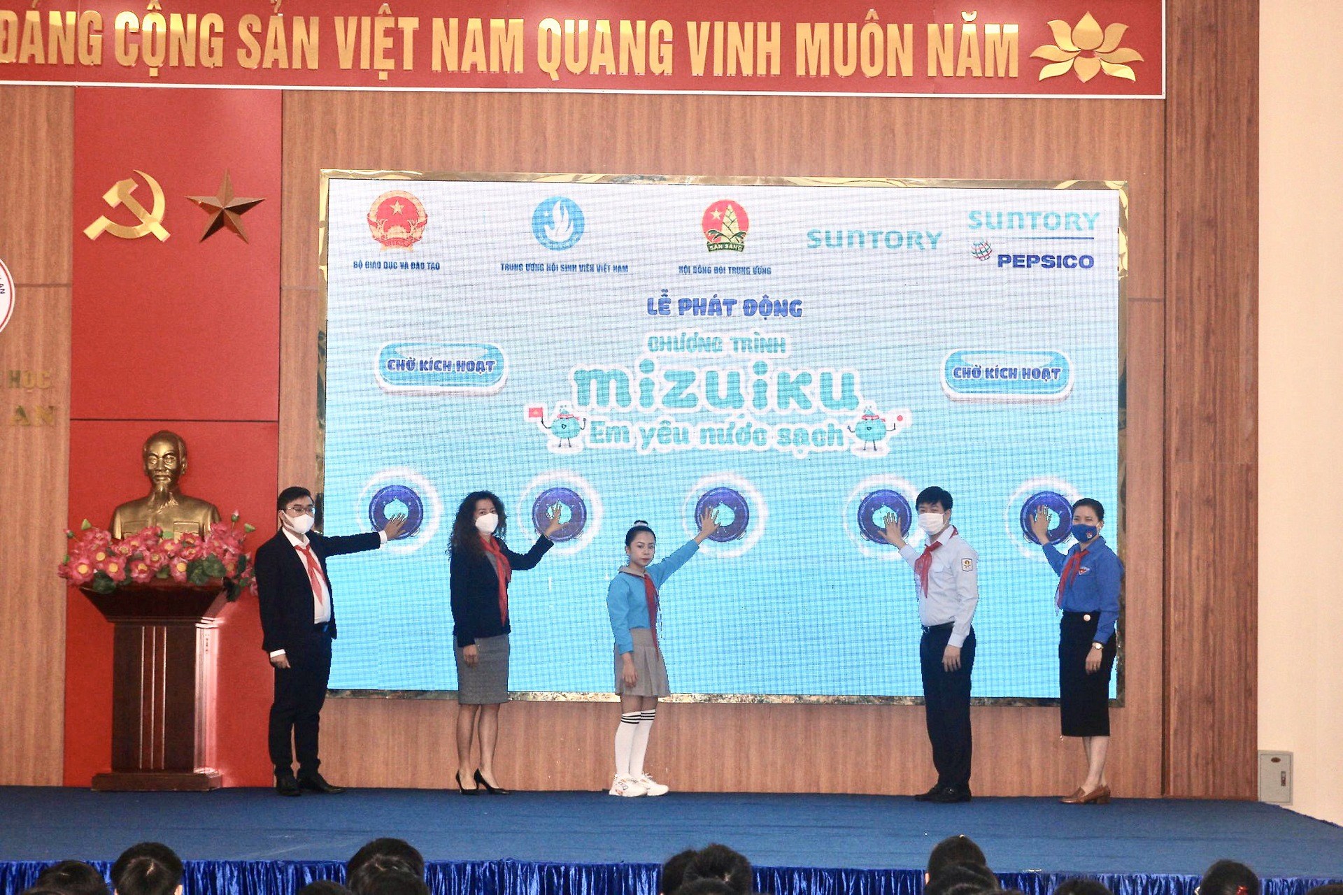 Lễ phát động Chương trình “Mizuiku – Em yêu nước sạch” năm 2022