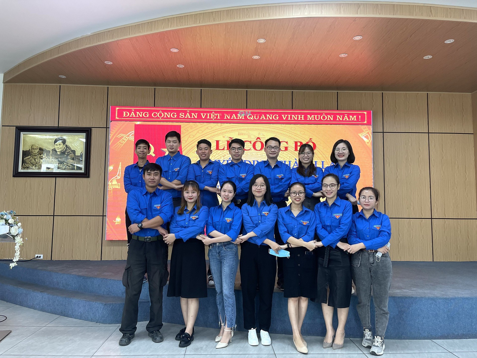 Đoàn khối Doanh nghiệp huyện tổ chức Công bố Quyết định thành lập Chi đoàn công ty cổ phần Shinec