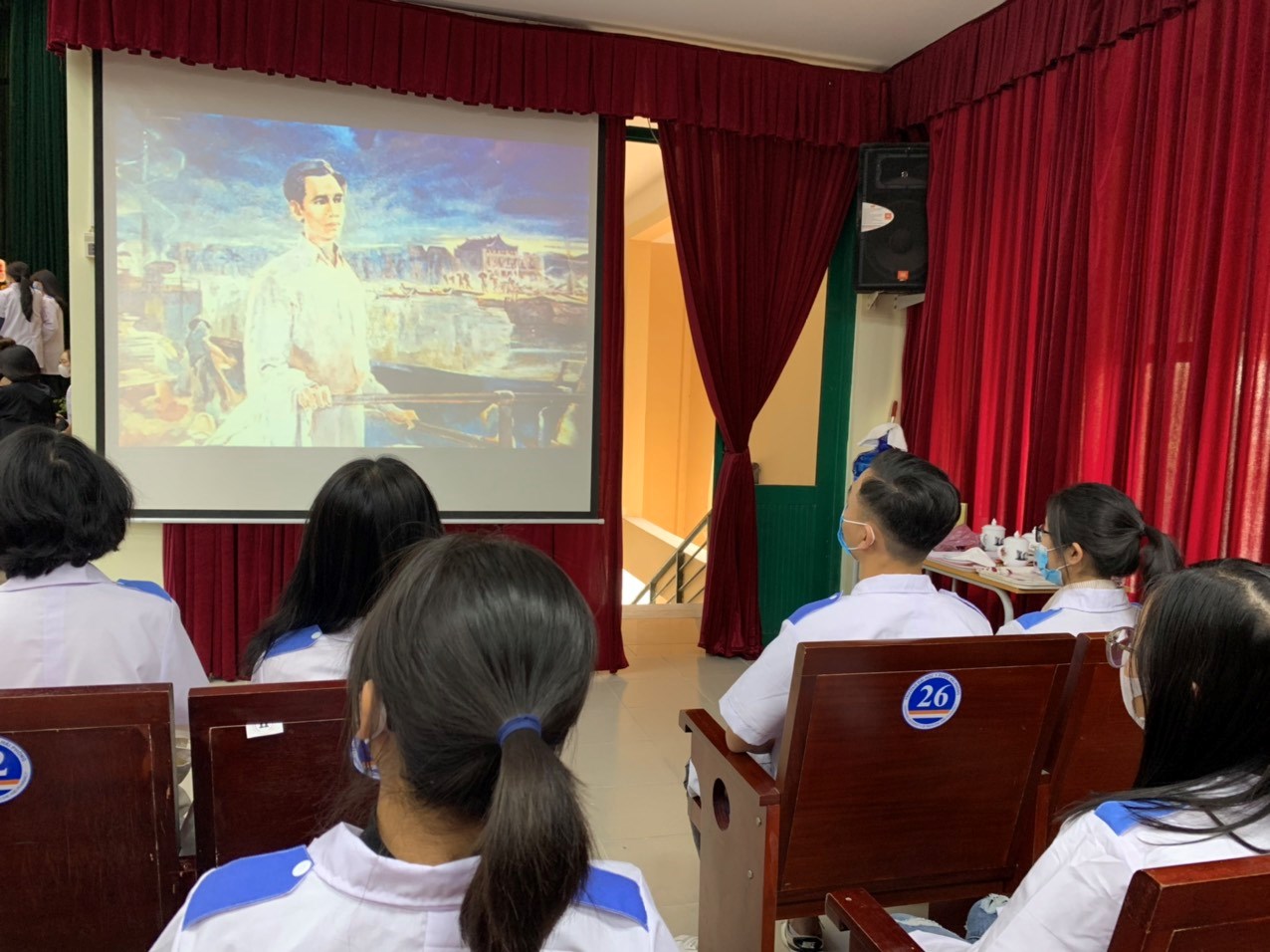 Đoàn trường Đại học Y dược Hải Phòng sinh hoạt chuyên đề nhân dịp kỷ niệm 110 năm Ngày Bác Hồ ra đi tìm đường cứu nước (05/6/1911 - 05/6/2021)