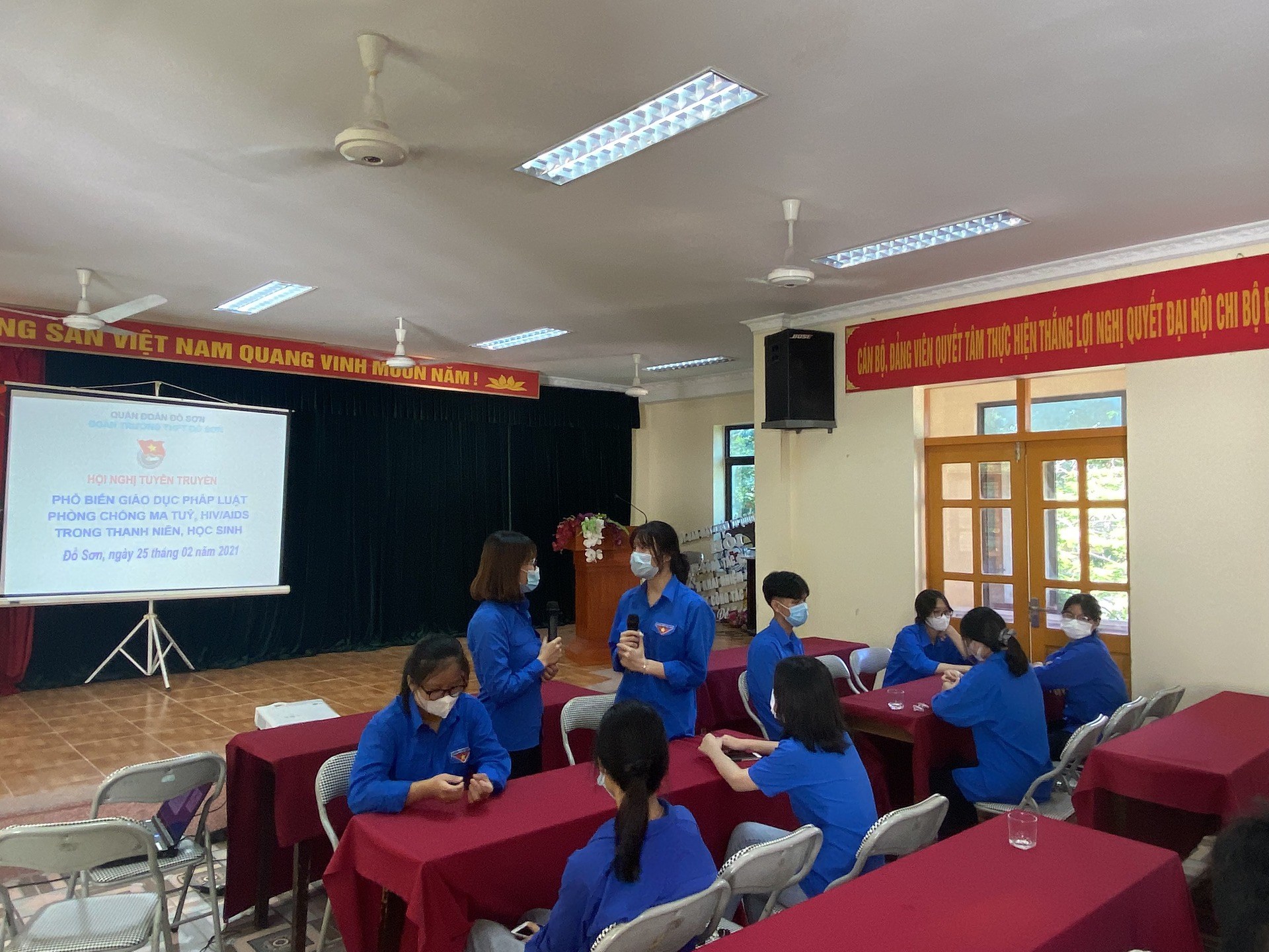 Hội nghị tuyên truyền phổ biến giáo dục pháp luật, phòng chống Ma tuý, HIV/AIDS trong thanh niên