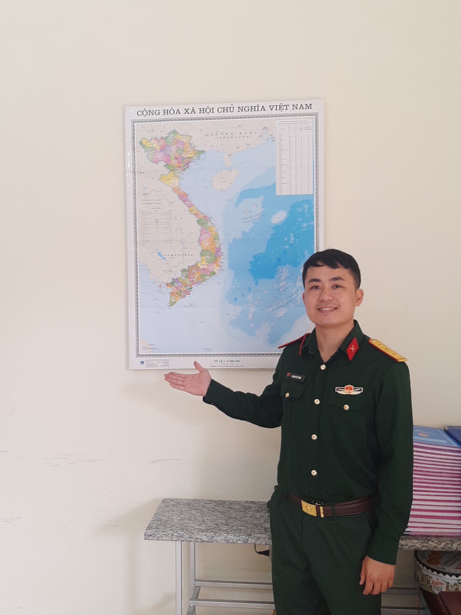 Tuổi trẻ Đoàn TN Bộ CHQS thành phố Hải Phòng hưởng ứng Cuộc vận động "Tự hào một dải non sông"