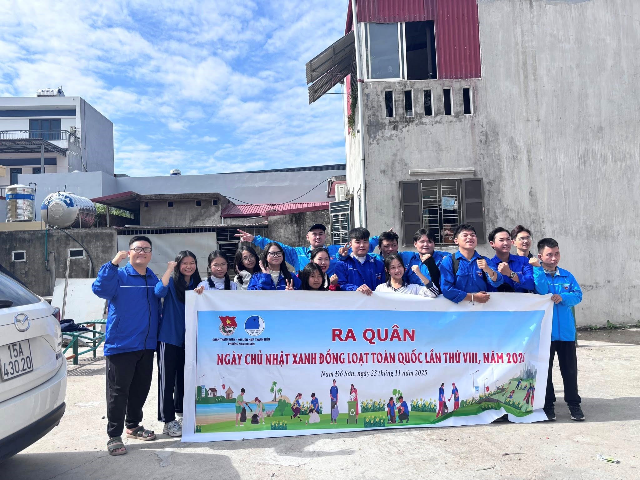ĐOÀN THANH NIÊN - HỘI LIÊN HIỆP THANH NIÊN PHƯỜNG NAM ĐỒ SƠN RA QUÂN “NGÀY CHỦ NHẬT XANH ĐỒNG LOẠT TOÀN QUỐC LẦN THỨ VIII – NĂM 2025