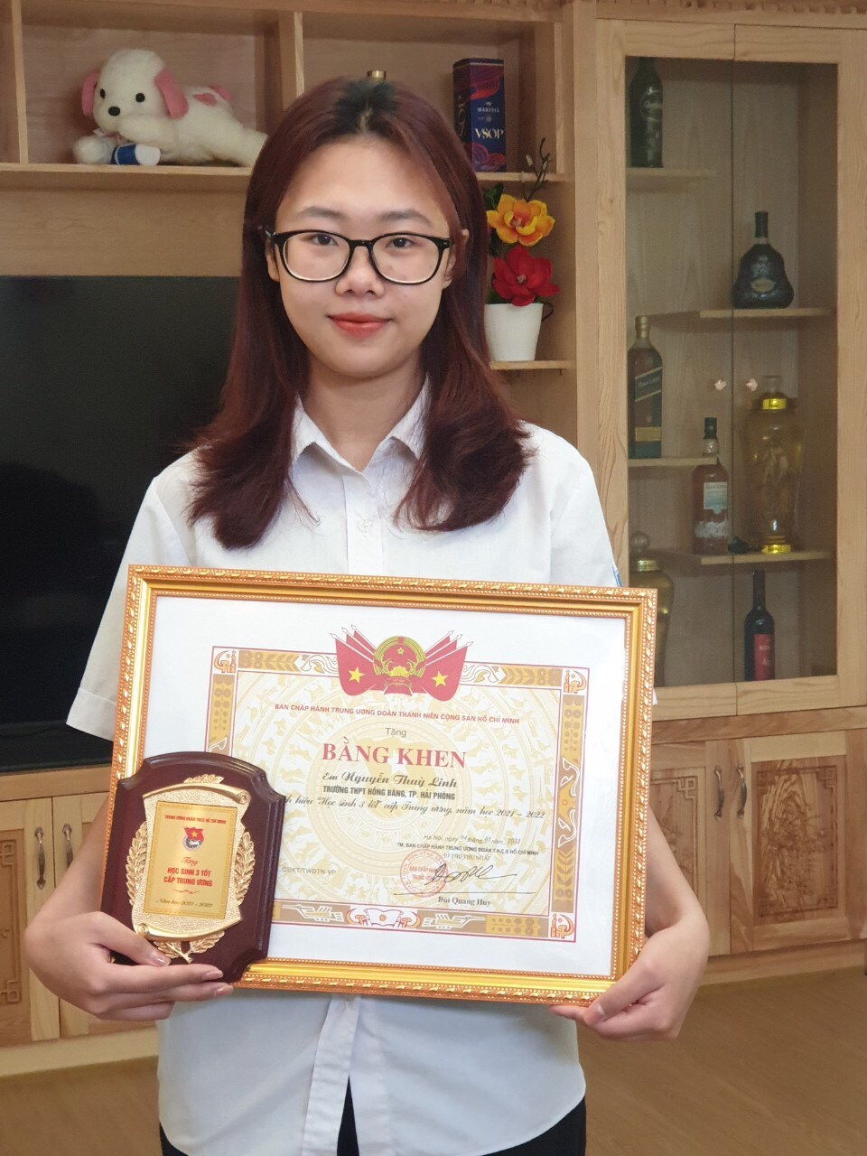 Nguyễn Thuỳ Linh - Cán bộ đoàn tiêu biểu học tập và làm theo lời Bác quận Hồng Bàng năm 2023