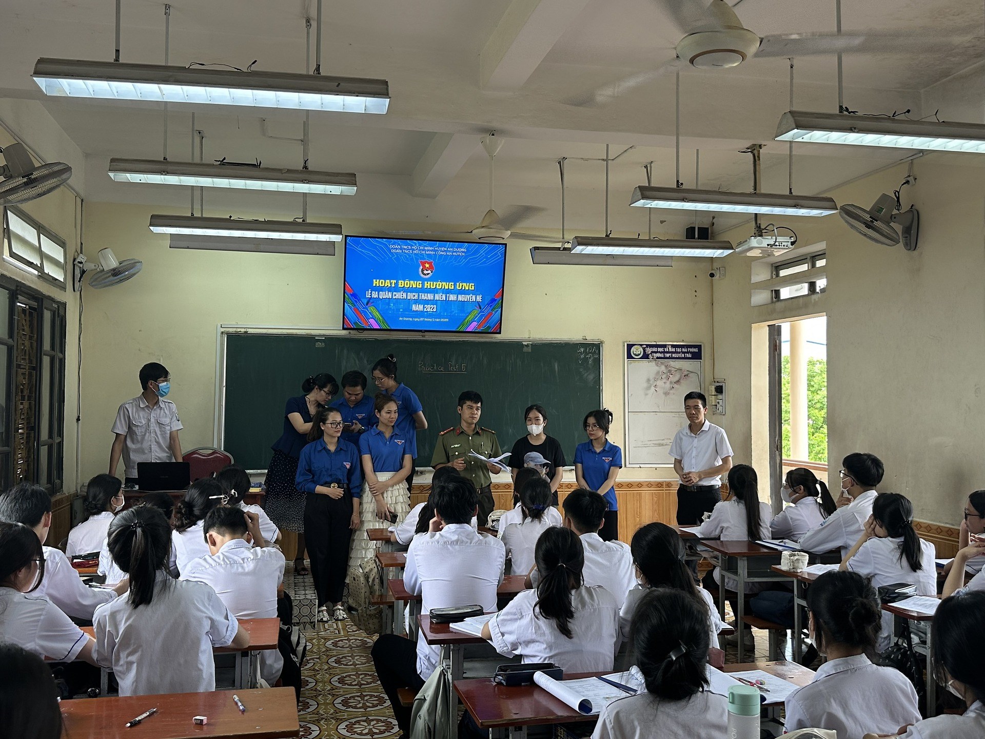 Hoạt động hưởng ứng Lễ ra quân chiến dịch thanh niên tình nguyện hè 2023