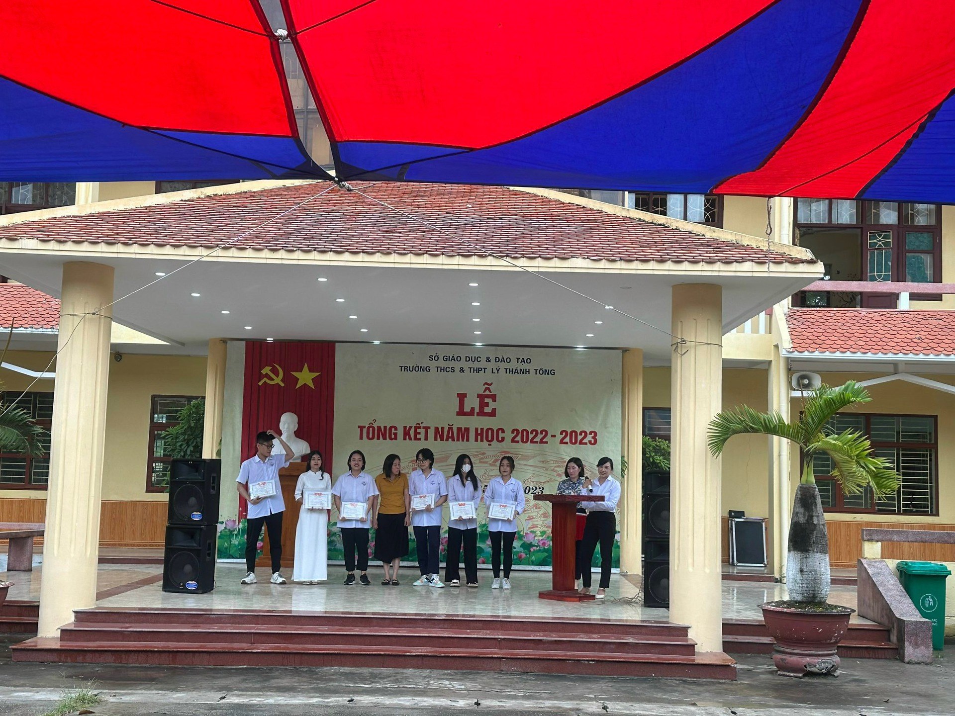 Đoàn trường THCS và THPT Lý Thánh Tông: Lễ trưởng thành tuổi 18 - năm học 2023