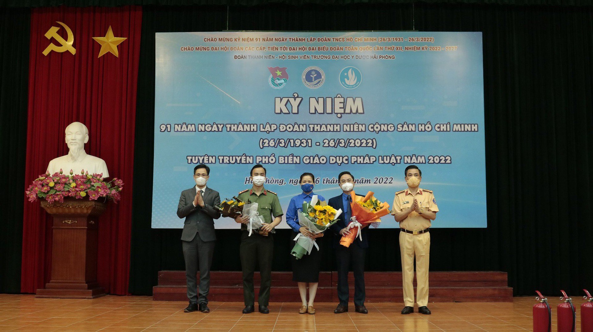 Hội Sinh viên trường Đại học Y Dược Hải Phòng tổ chức chương trình "Tuyên truyền phổ biến giáo dục pháp luật năm 2022"