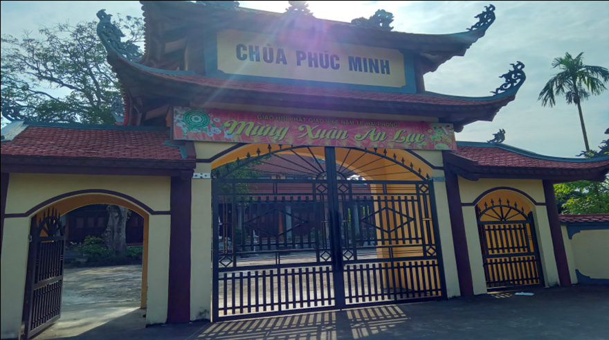 Di tích Chùa Chùa Phúc Minh, xã Quốc Tuấn, huyện An Lão