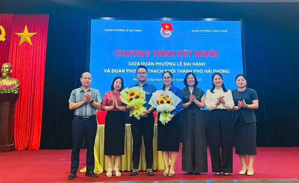 HỘI NGHỊ KÝ KẾT CHƯƠNG TRÌNH KẾT NGHĨA GIỮA ĐOÀN PHƯỜNG THẠCH KHÔI VÀ ĐOÀN PHƯỜNG LÊ ĐẠI HÀNH, GIAI ĐOẠN 2025 - 2030]✨