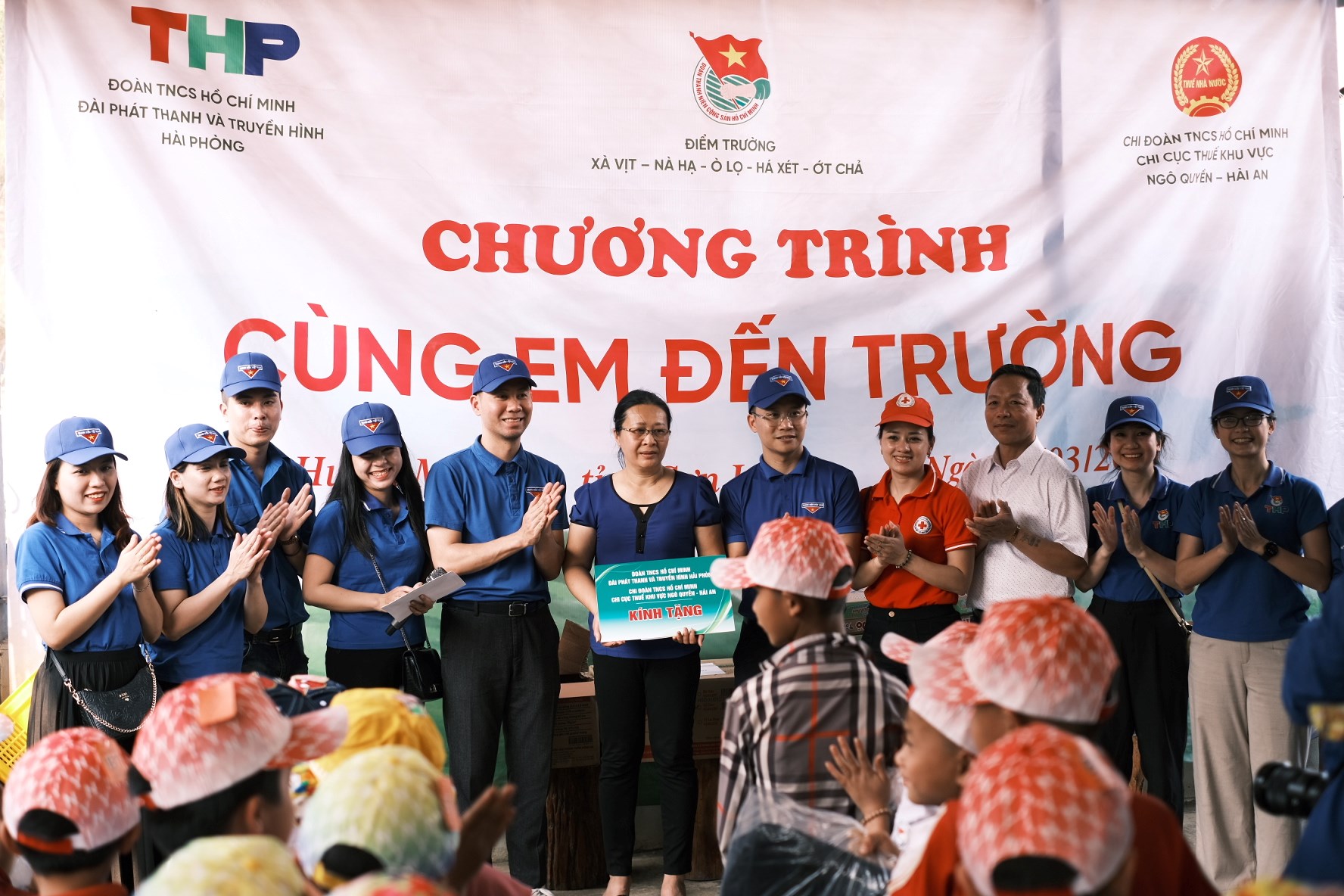 Công trình thanh niên “Cùng em đến trường” của Đoàn Đài Phát thanh và Truyền hình Hải Phòng