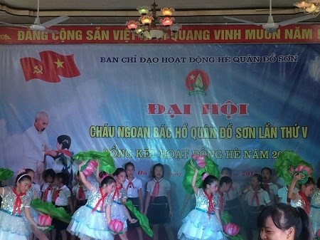 Đại hội Cháu ngoan Bác Hồ quận Đồ Sơn lần thứ V