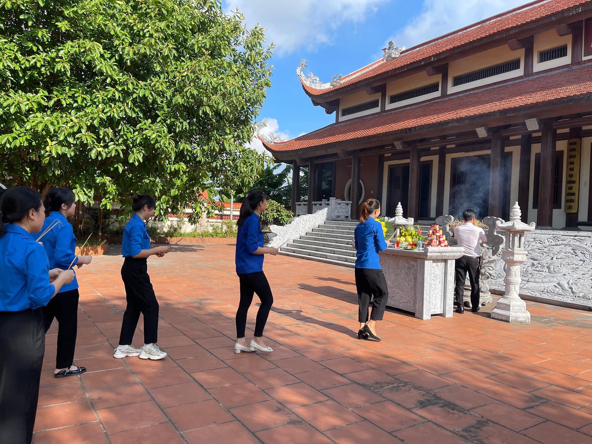 Huyện đoàn An Lão - hành trình đến địa chỉ đỏ