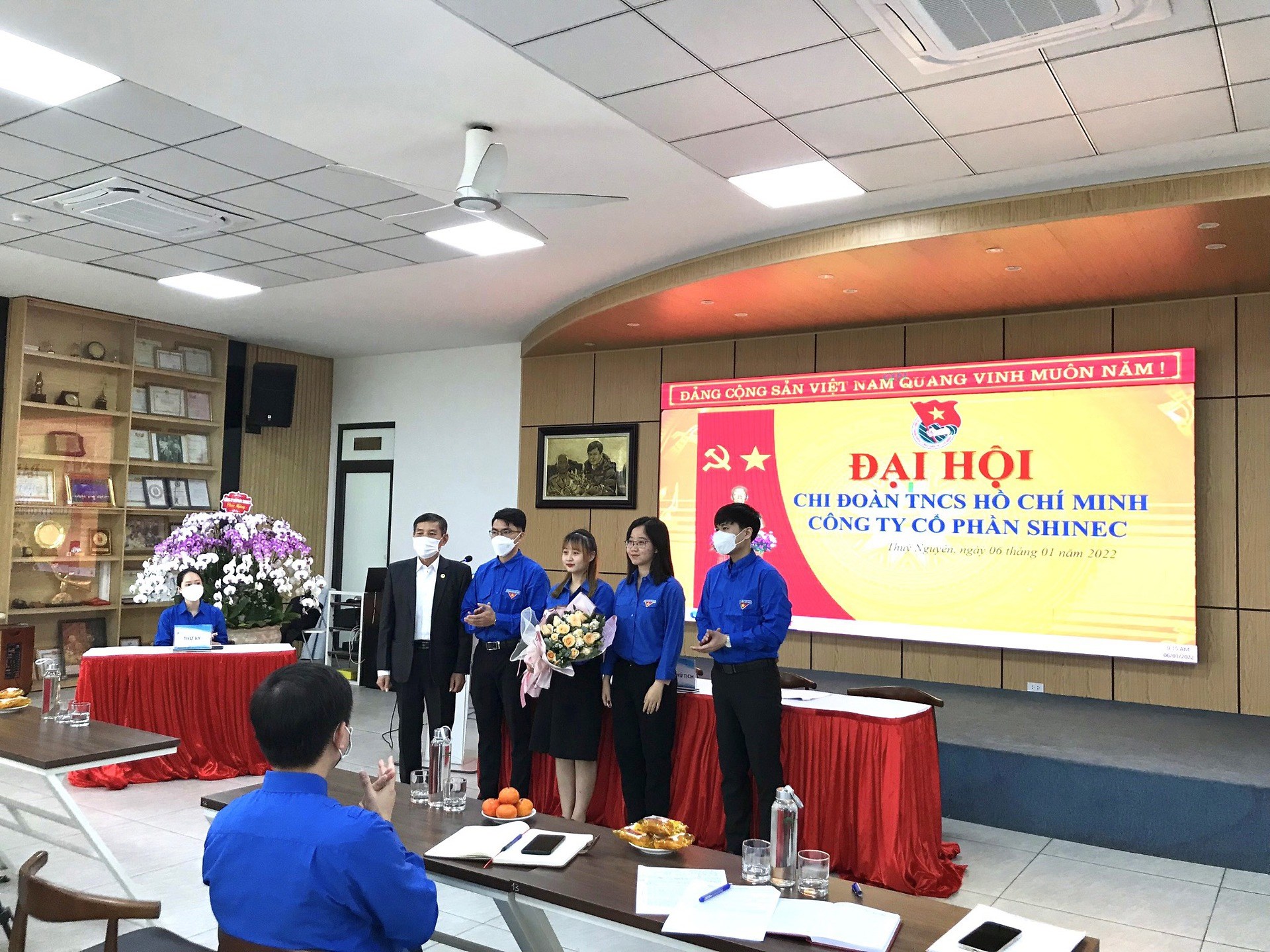 Đại hội Chi đoàn TNCS Hồ Chí Minh công ty cổ phần Shinec nhiệm kỳ 2020-2022