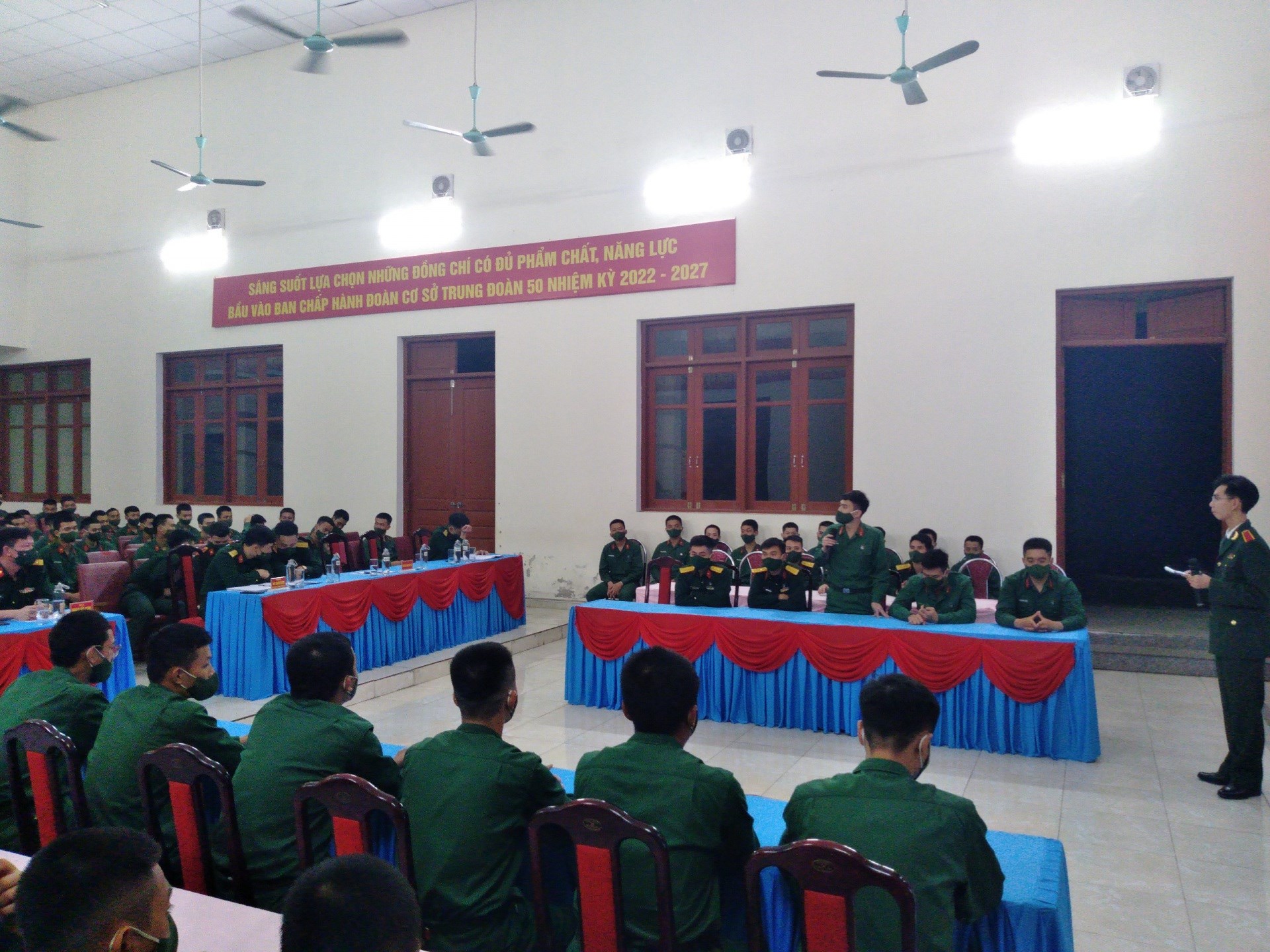 Đoàn cơ sở Trung đoàn 50 tổ chức diễn đàn Thanh niên
