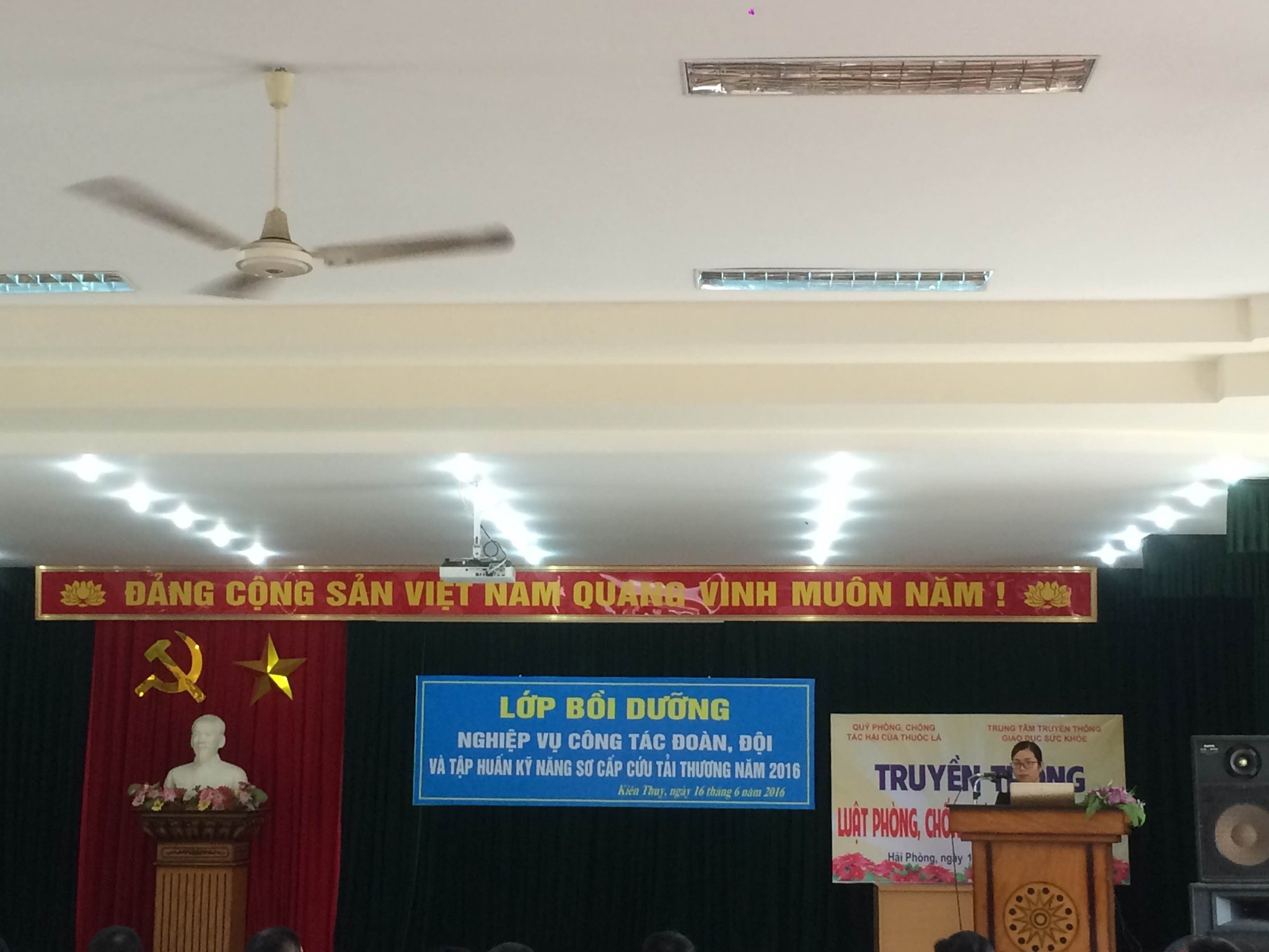 Huyện Đoàn Kiến Thụy tổ chức tập huấn nghiệp vụ công tác Đoàn, Hội năm 2016