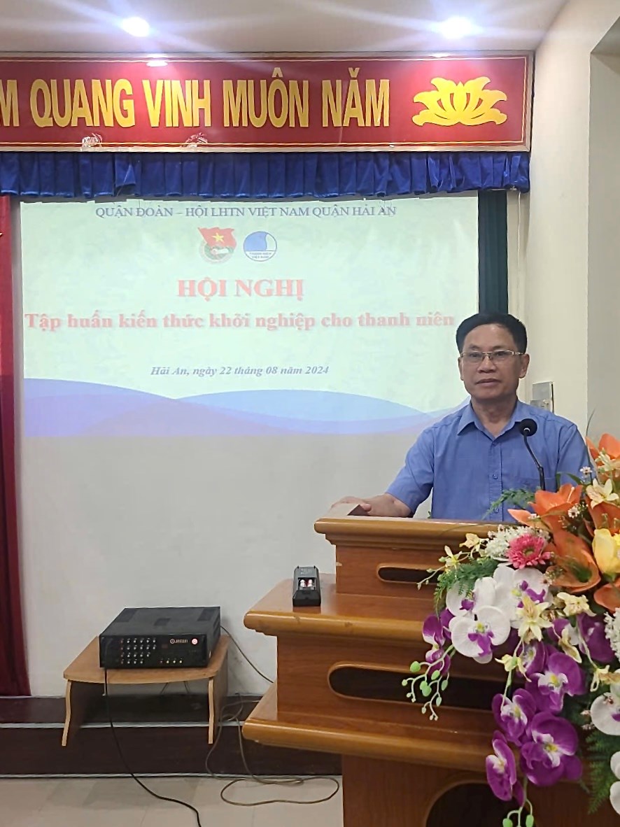 Quận đoàn Hải An tổ chức Hội nghị tập huấn kiến thức khởi nghiệp cho thanh niên năm 2024