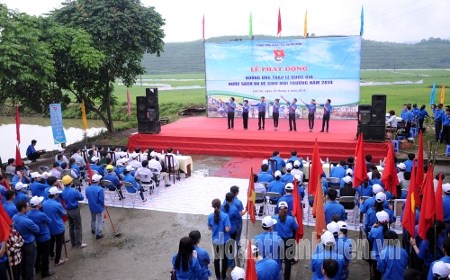 Phát động tuần Lễ quốc gia nước sạch vệ sinh môi trường 2014