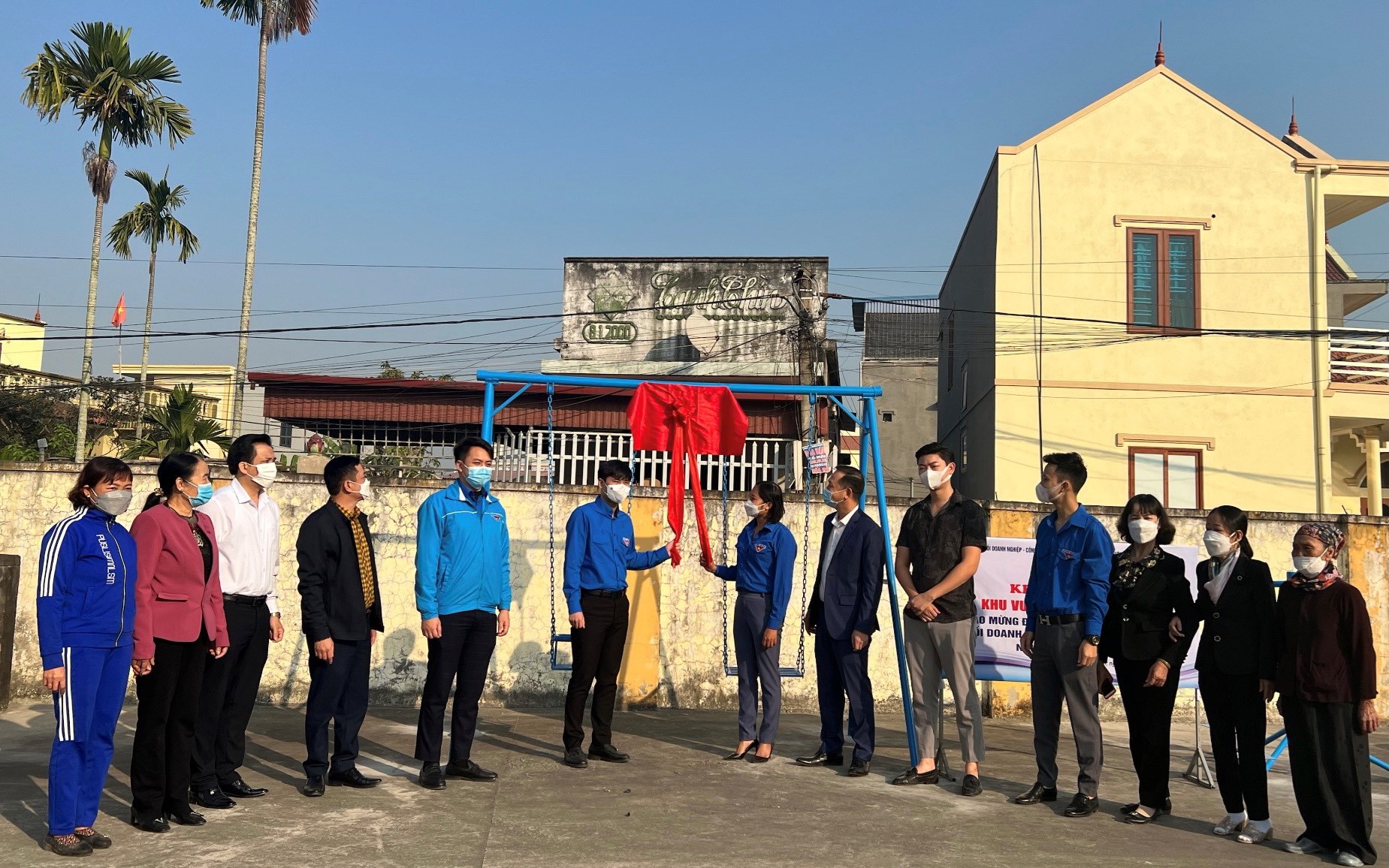 Đoàn khối Doanh nghiệp huyện Thuỷ Nguyên tổ chức khánh thành khu vui cho Thiếu nhi