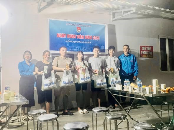 ĐOÀN XÃ AN THÀNH TỔ CHỨC NGÀY ĐOÀN VIÊN NĂM 2026