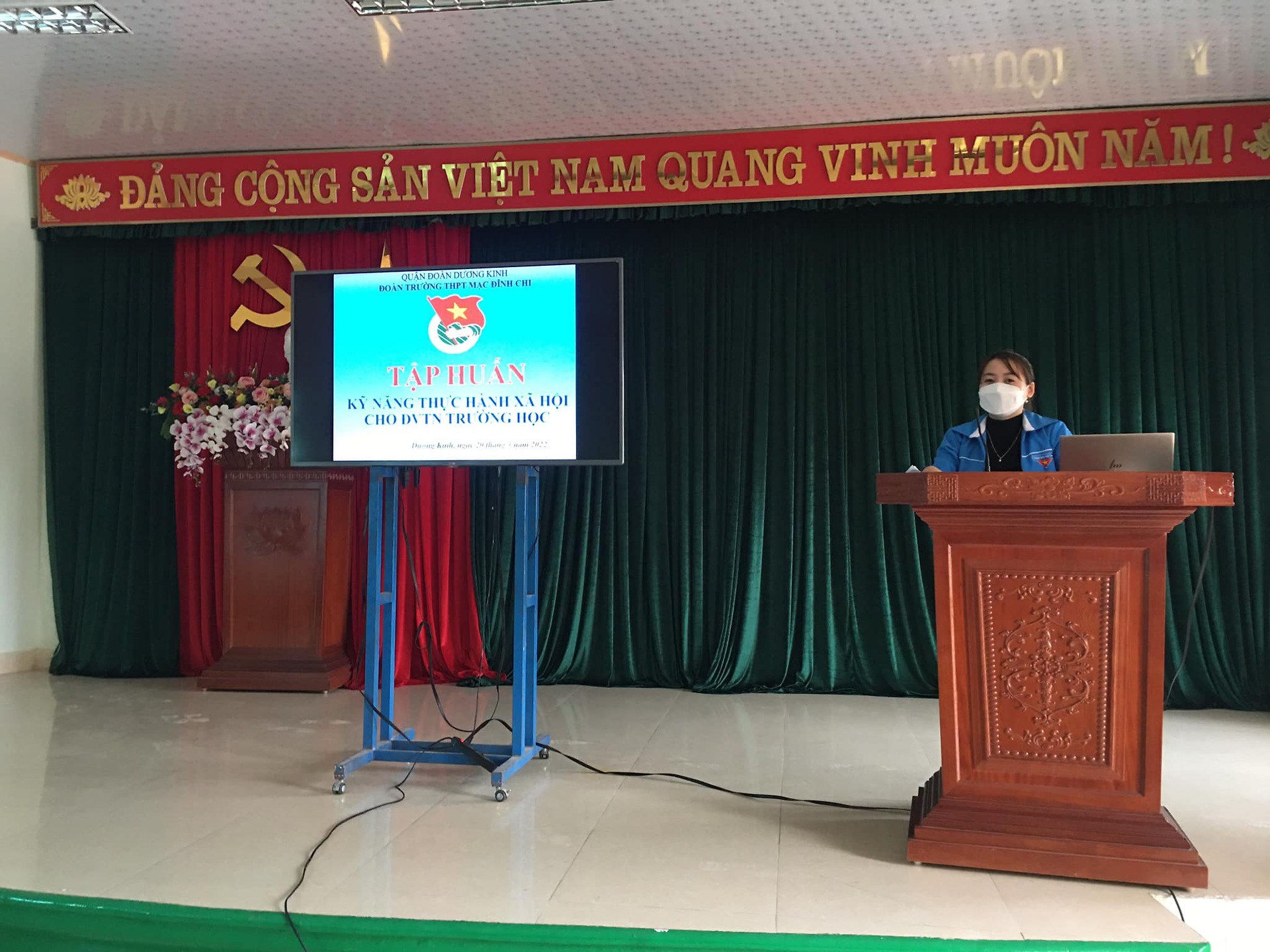 Tập huấn Kĩ năng thực hành xã hội cho cán bộ, đoàn viên, thanh niên trường học