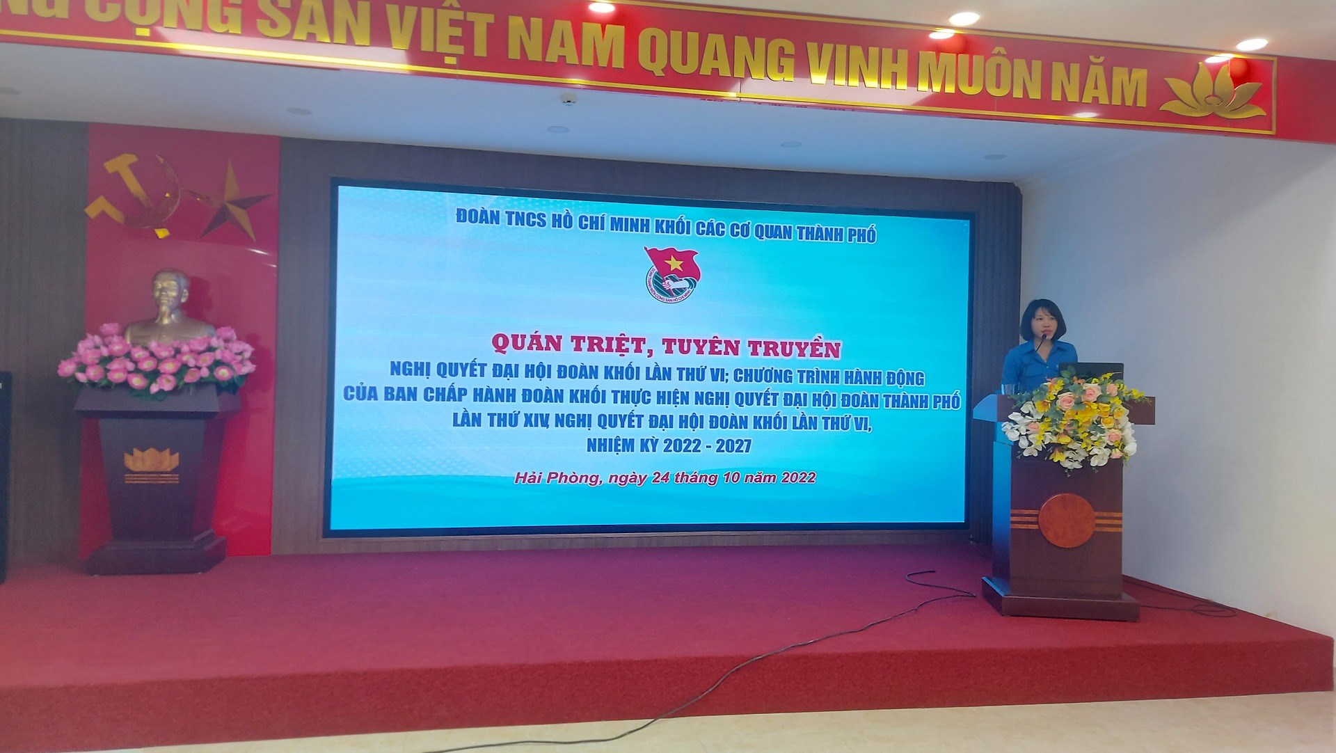 TÍCH CỰC THÔNG TIN, TUYÊN TRUYỀN, QUÁN TRIỆT NGHỊ QUYẾT ĐẠI HỘI ĐOÀN CÁC CẤP; CHƯƠNG TRÌNH HÀNH ĐỘNG THỰC HIỆN NGHỊ QUYẾT ĐẠI HỘI ĐOÀN CÁC CẤP, NHIỆM KỲ 2022 – 2027
