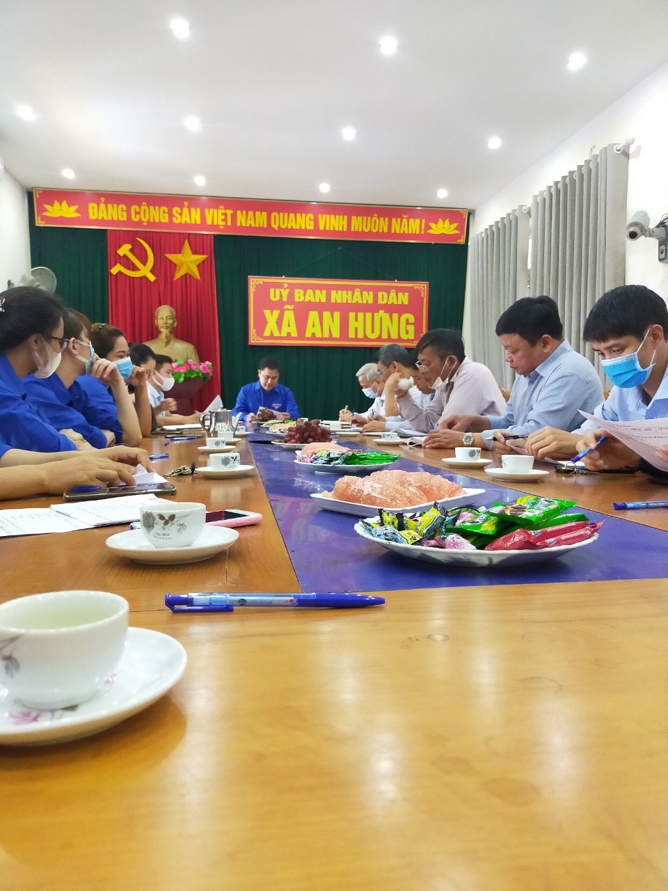 Hội nghị kiểm tra Công tác đoàn và phong trào TTN 6 tháng đầu năm và kiểm tra chuyên đề về Hoạt động ủy thác cho vay vốn đối với hộ nghèo và các đối tượng chính sách khác do đoàn thanh niên quản lí tại xã An Hưng