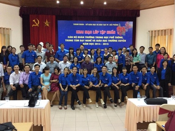 Tập huấn công tác Đoàn và phong trào thanh niên khối trường Trung học phổ thông, Cao đẳng - Đại học, Trung tâm Giáo dục thường xuyên và dạy nghề năm học 2014 – 2015