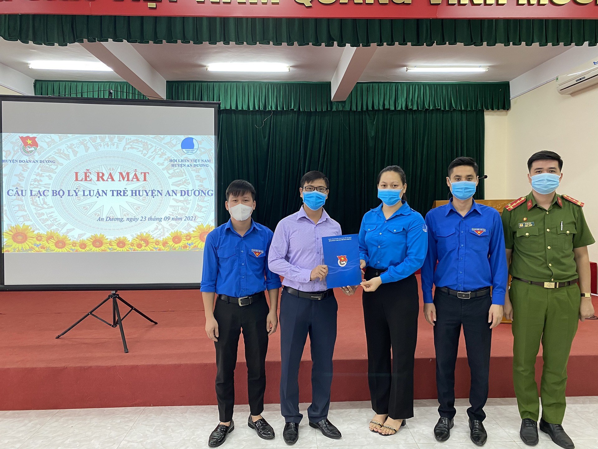 Huyện đoàn An Dương tổ chức ra mắt Câu Lạc Bộ Lý luận trẻ huyện An Dương