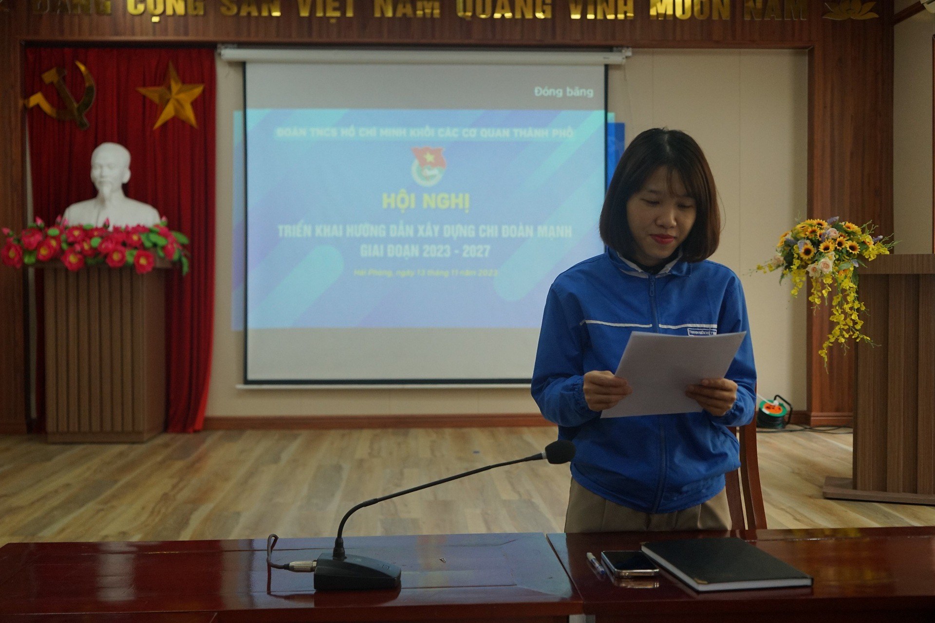 HỘI NGHỊ TRIỂN KHAI HƯỚNG DẪN XÂY DỰNG CHI ĐOÀN MẠNH GIAI ĐOẠN 2023 - 2027