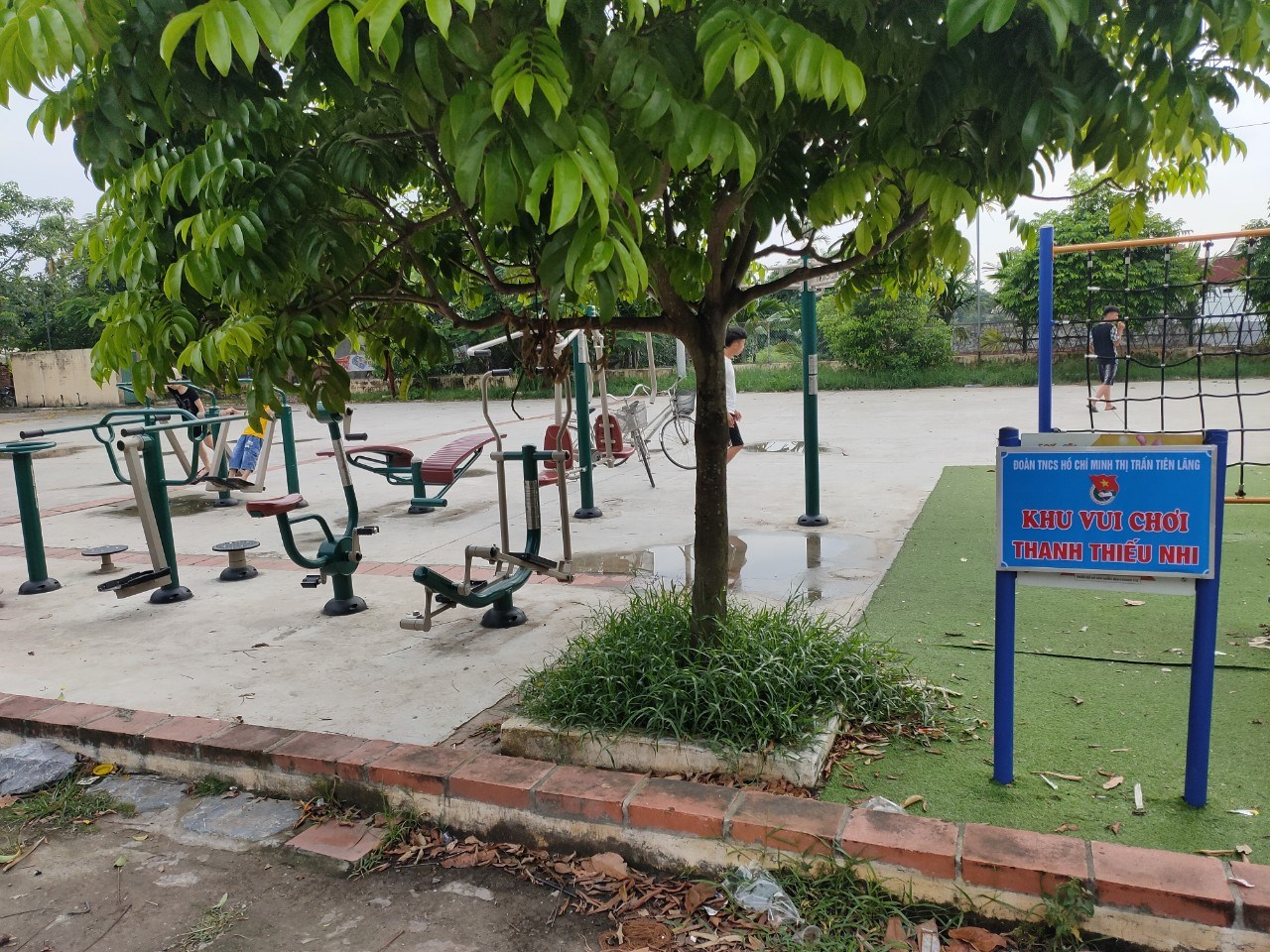 CÔNG TRÌNH THANH NIÊN XÂY DỰNG KHU VUI CHƠI CHO THANH THIẾU NHI NĂM 2022 CHÀO MỪNG ĐẠI HỘI ĐOÀN TNCS HUYỆN TIÊN LÃNG