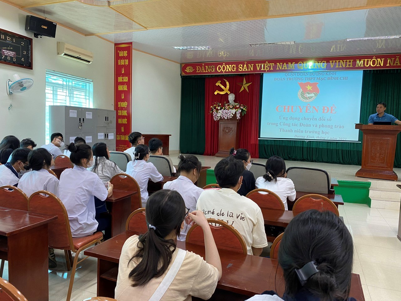HOẠT ĐỘNG NÂNG CAO NĂNG LỰC SỐ TRONG CÔNG TÁC ĐOÀN VÀ PHONG TRÀO THANH NIÊN TRƯỜNG HỌC