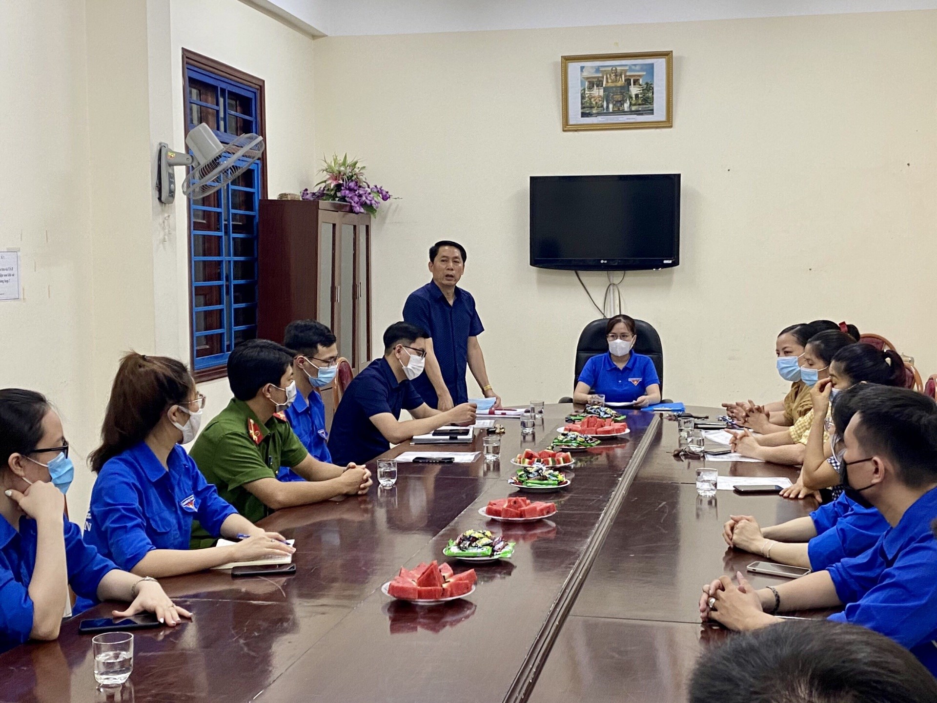 Kiểm tra công tác Đoàn - Hội và phong trào thanh niên 6 tháng đầu năm 2022