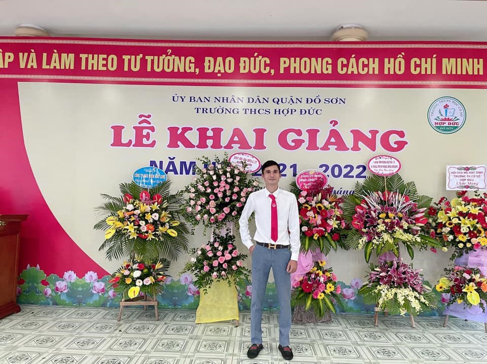 Gương cán bộ Đoàn về học tập và làm theo tư tưởng, đạo đức phong cách Hồ Chí Minh: đồng chí Đoàn Văn Quang -  Uỷ viên BCH Đoàn phường Hợp Đức, Bí thư chi đoàn Trường Trung học cơ sở Hợp Đức