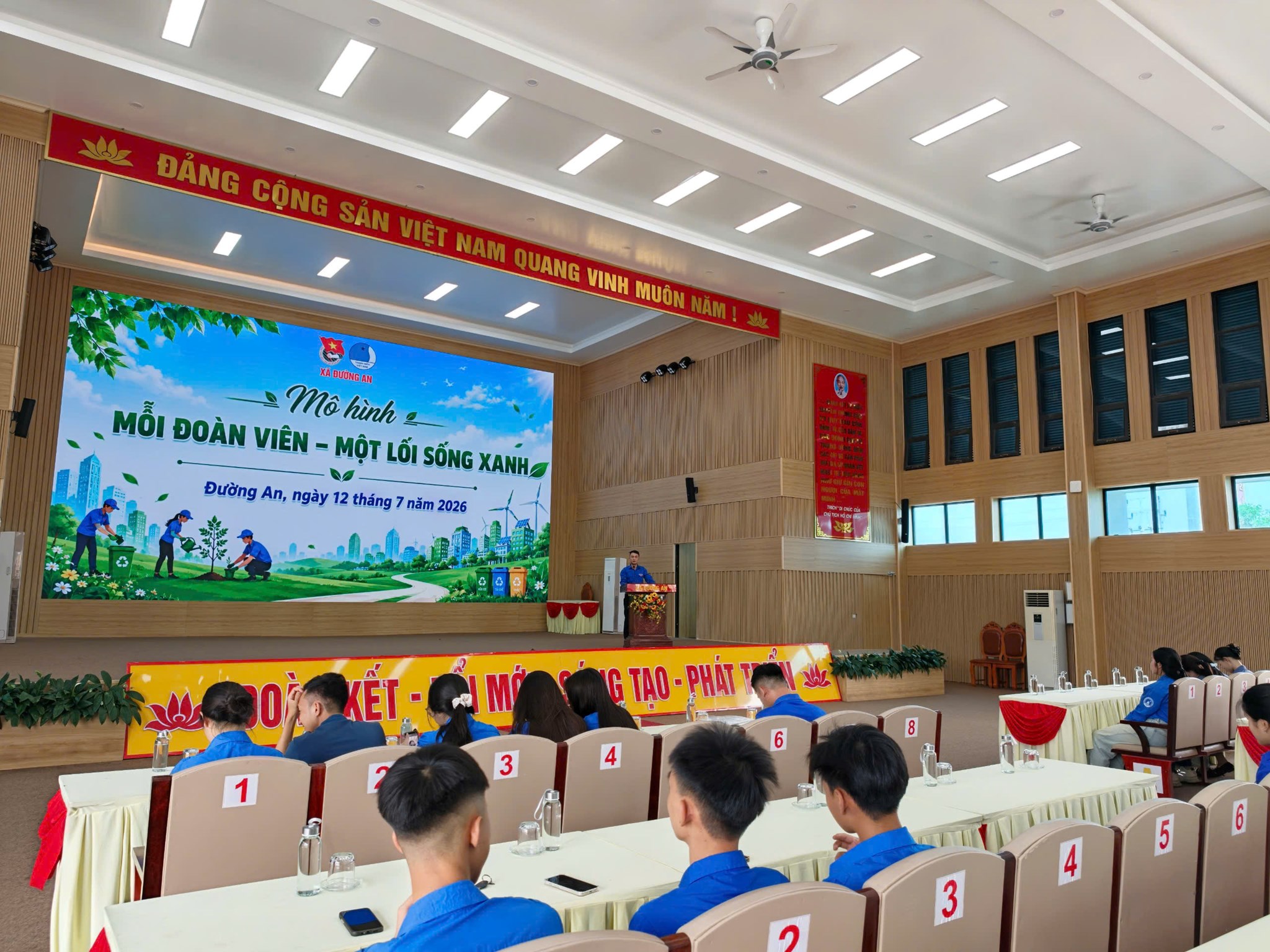 ĐƯỜNG AN: TRIỂN KHAI MÔ HÌNH "MỖI ĐOÀN VIÊN - MỘT LỐI SỐNG XANH"