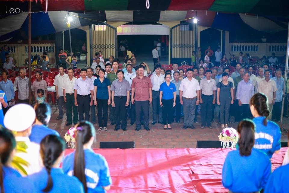 Tuổi trẻ Kiến Thụy tổ chức Lễ thắp nến tri ân các anh hùng Liệt sỹ năm 2016