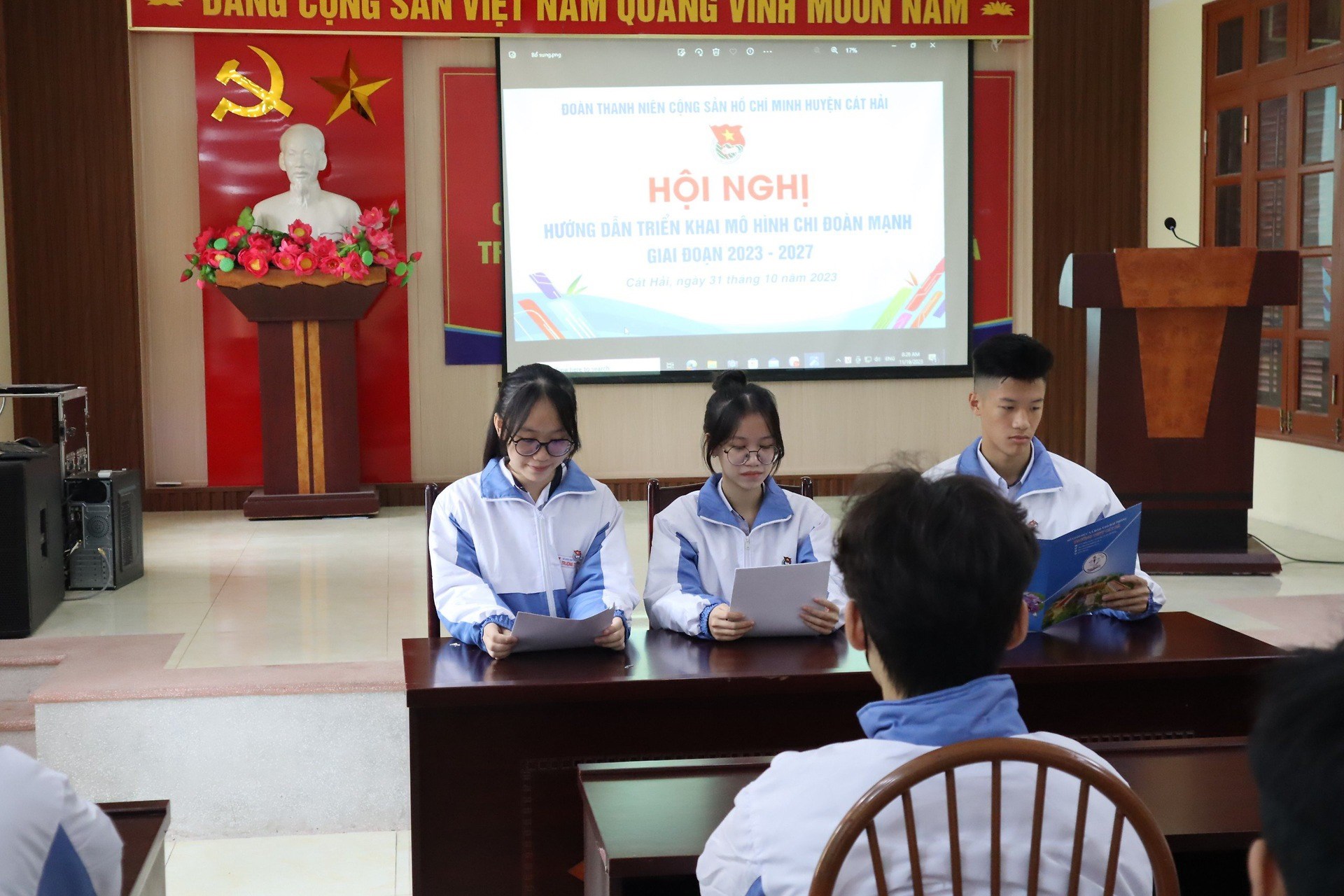 HỘI NGHỊ HƯỚNG DẪN TRIỂN KHAI MÔ HÌNH CHI ĐOÀN MẠNH GIAI ĐOẠN 2023 - 2027