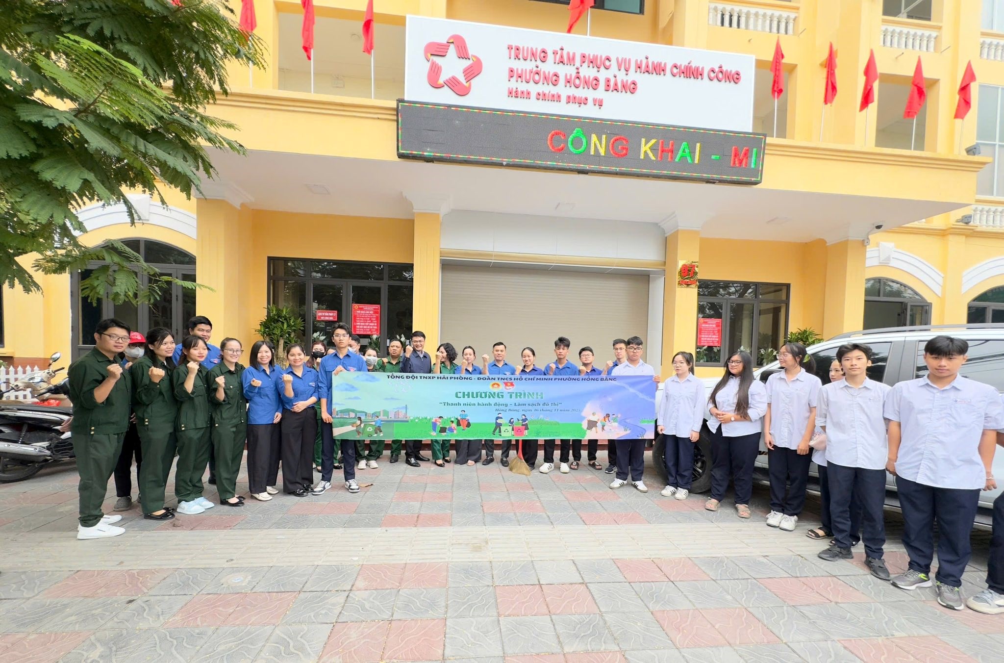 CHIẾN DỊCH "THANH NIÊN HÀNH ĐỘNG - LÀM SẠCH ĐÔ THỊ"