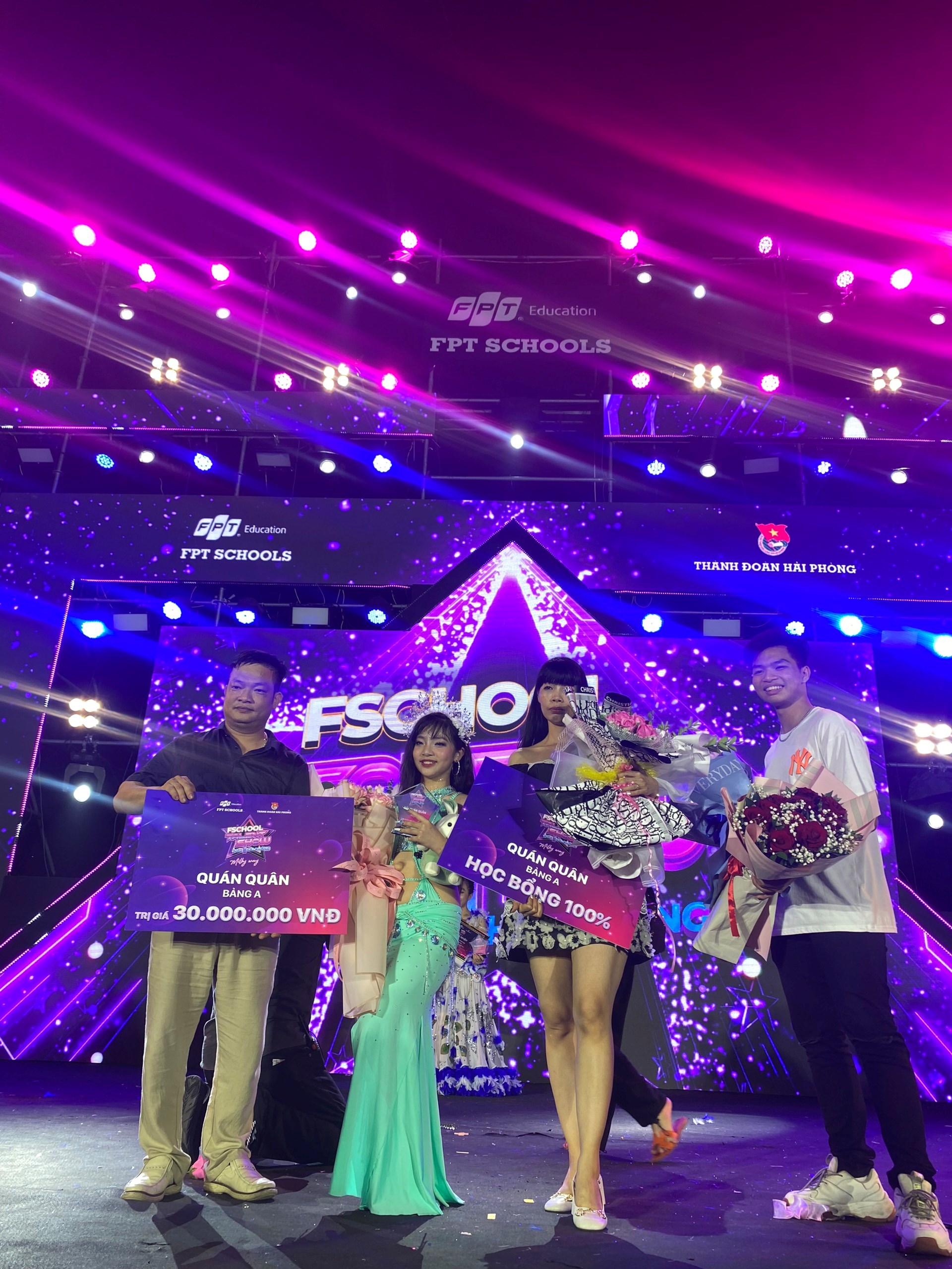 Nêu gương Đội viên học giỏi, tích cực trong phong trào Đội - Quán quân cuộc thi Fschool Talent Show năm 2023
