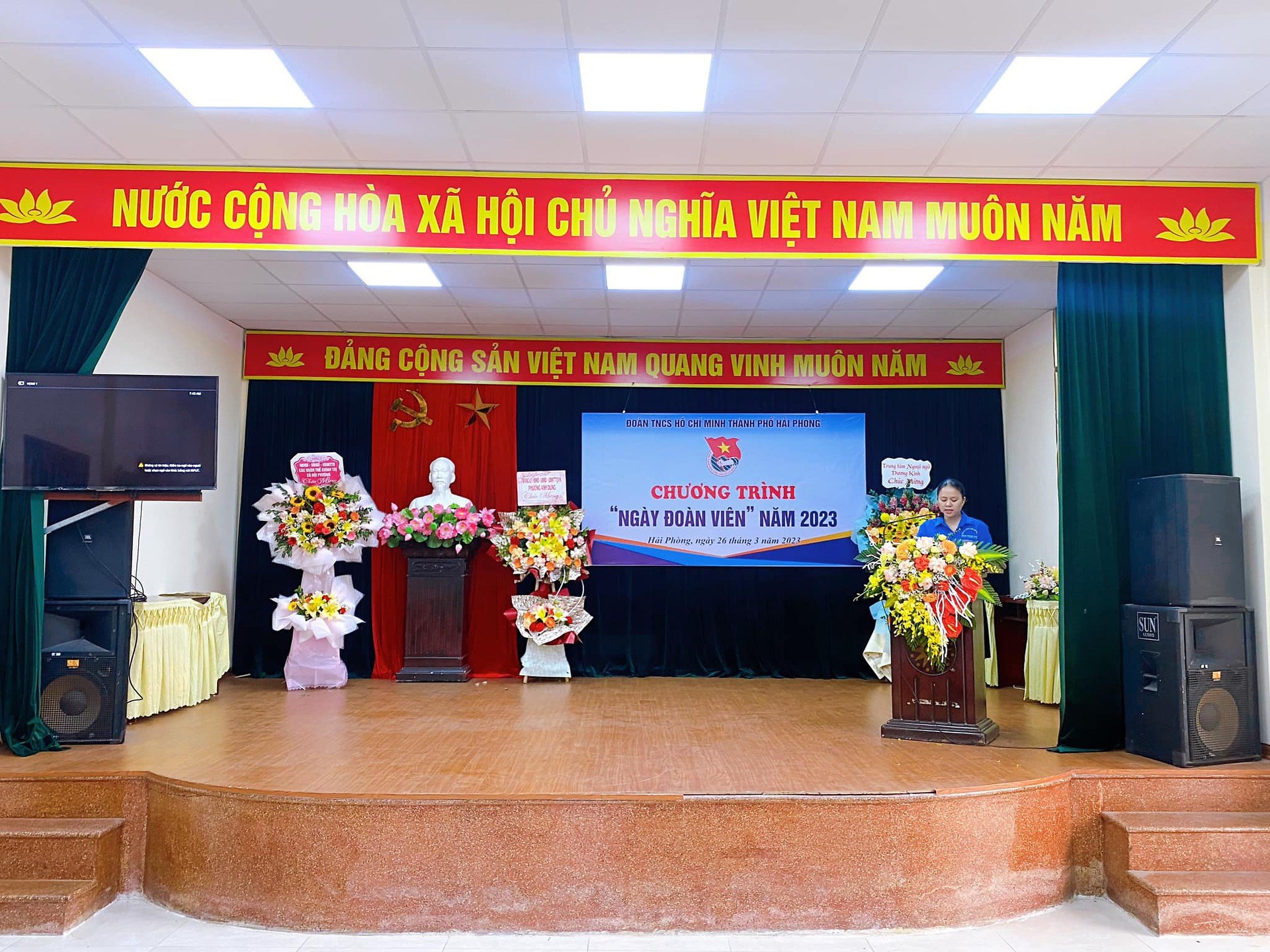 BTV QUẬN DƯƠNG KINH ĐĂNG CAI TỔ CHỨC CHƯƠNG TRÌNH "NGÀY ĐOÀN VIÊN" CẤP THÀNH PHỐ NĂM 2023