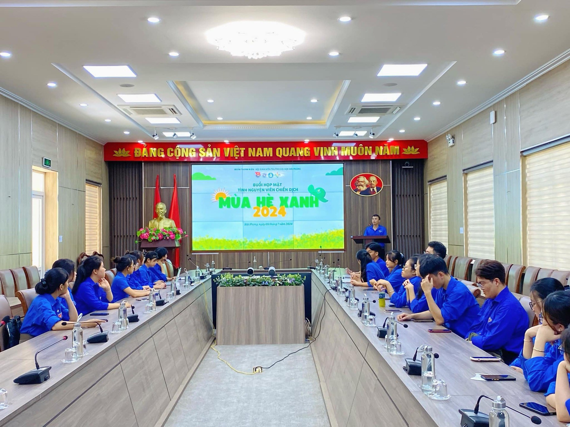 HỌP MẶT TÌNH NGUYỆN VIÊN CHIẾN DỊCH MÙA HÈ XANH 2024