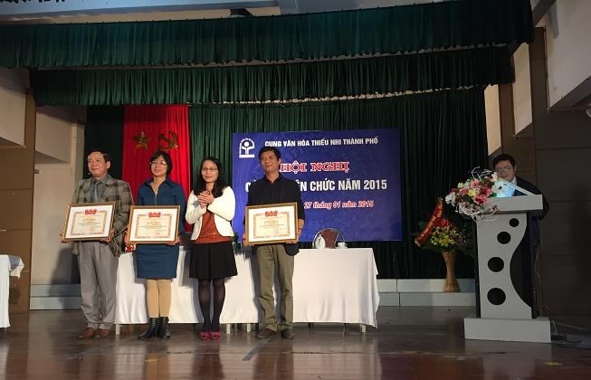 Cung Văn hóa thiếu nhi thành phố: Hội nghị tổng kết năm 2014 và triển khai nhiệm vụ năm 2015