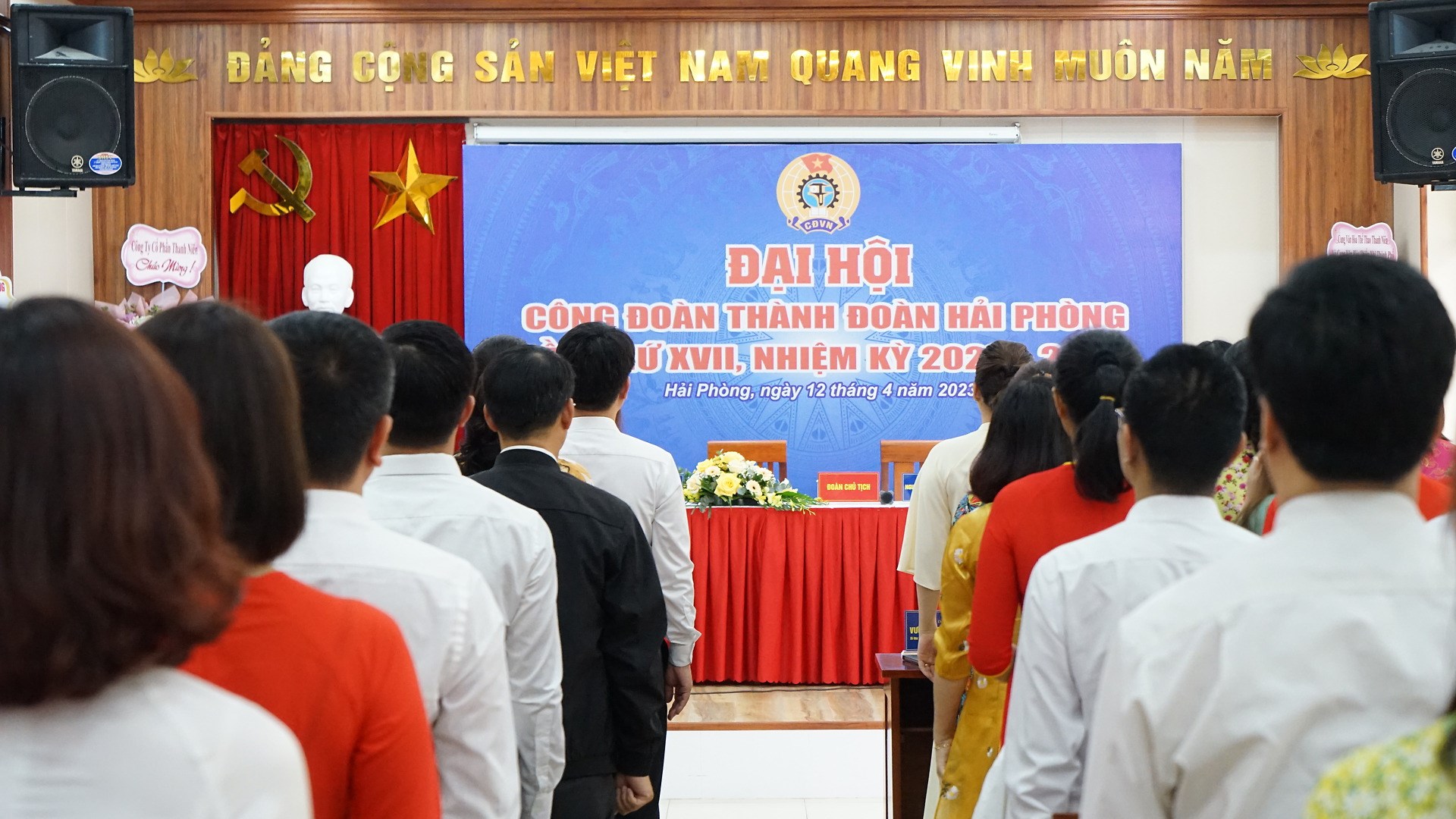 TỔ CHỨC THÀNH CÔNG ĐẠI HỘI CÔNG ĐOÀN THÀNH ĐOÀN HẢI PHÒNG LẦN THỨ XVII, NHIỆM KỲ 2023 - 2028