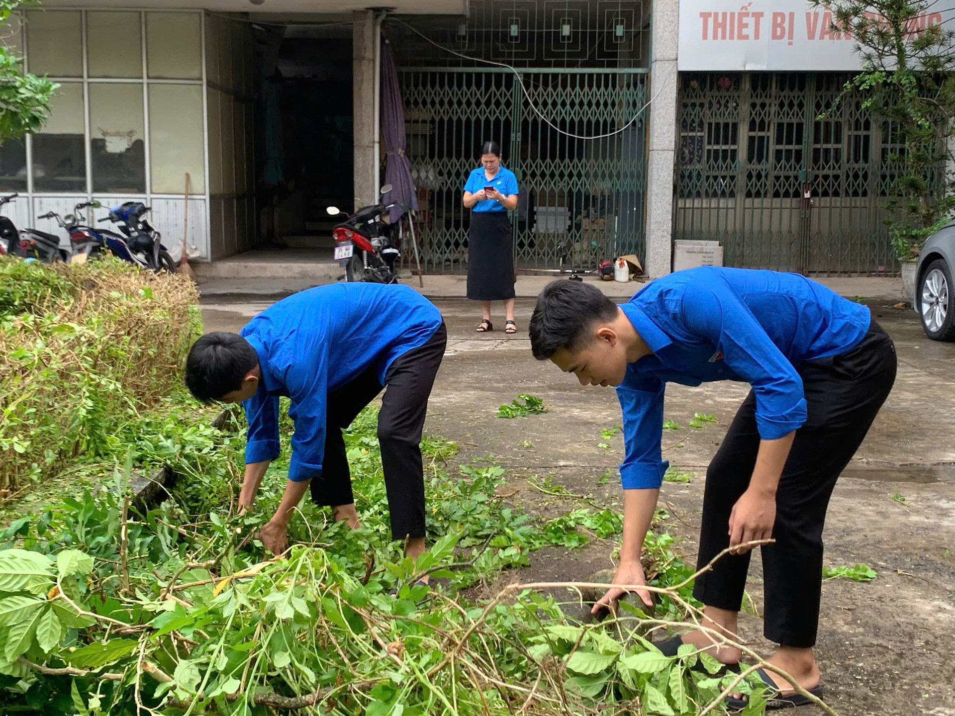 Đoàn TNCS Hồ Chí Minh Khu Kinh tế Hải Phòng hưởng ứng Ngày Chủ nhật xanh lần thứ IV, năm 2024