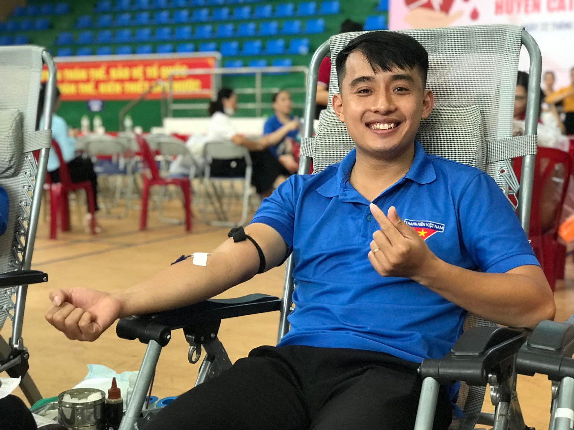 NGÀY HỘI HIẾN MÁU TÌNH NGUYỆN HUYỆN CÁT HẢI NĂM 2022 - CHIẾN DỊCH THANH NIÊN TÌNH NGUYỆN HÈ 2022