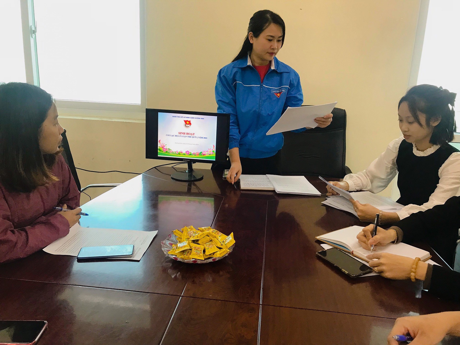 SINH HOẠT CÂU LẠC BỘ LÍ LUẬN TRẺ QUÝ I NĂM 2023