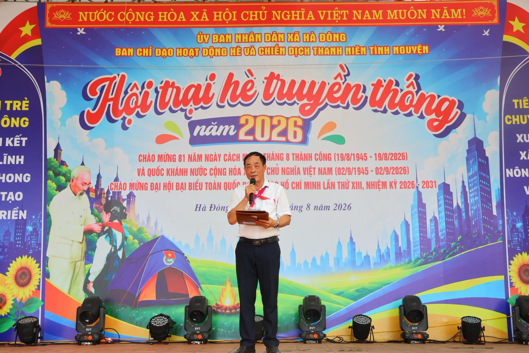 HỘI TRẠI HÈ XÃ HÀ ĐÔNG NĂM 2026 – SÂN CHƠI BỔ ÍCH, GẮN KẾT TUỔI TRẺ