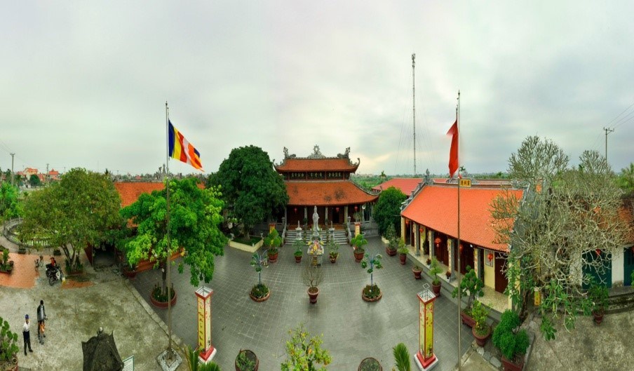 CHÙA NÃI SƠN (ĐẠI THỐNG TỰ) LÀNG VĂN HÓA NÃI SƠN, XÃ TÚ SƠN, HUYỆN KIẾN THỤY