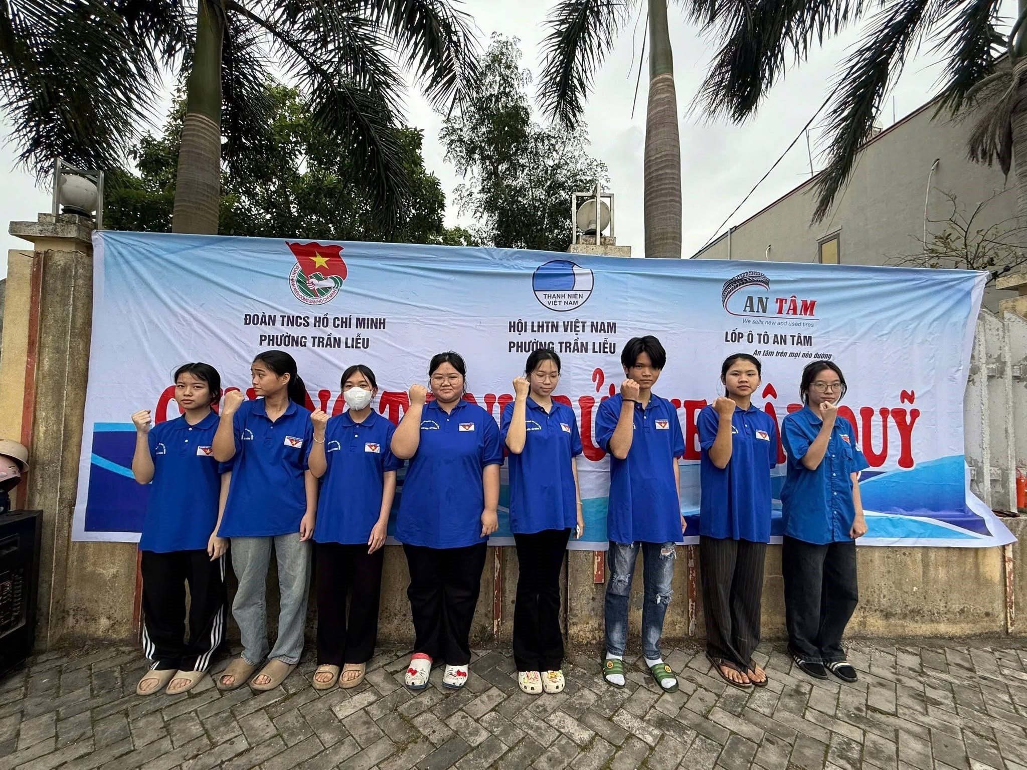 ĐOÀN PHƯỜNG TRẦN LIỄU: LAN TỎA YÊU THƯƠNG TỪ HOẠT ĐỘNG RỬA XE GÂY QUỸ